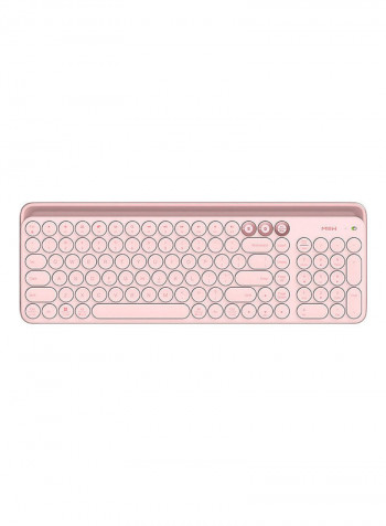 Wireless Dual-Mode Keyboard Pink