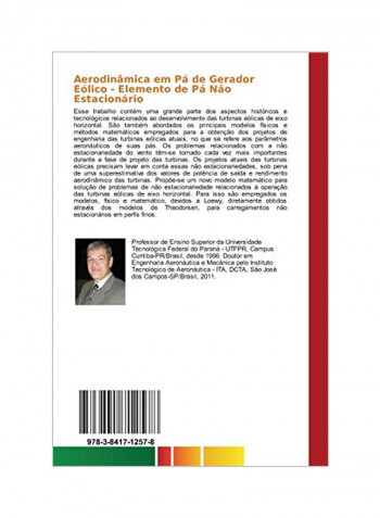 Aerodinamica Em Pa De Gerador Eolico Paperback