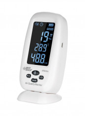 5-In-1 Digital Air Quality Monitor White 25.5cm