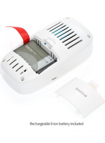 5-In-1 Digital Air Quality Monitor White 25.5cm