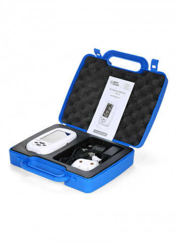 5-In-1 Digital Air Quality Monitor White 25.5cm