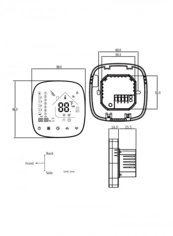 LCD Digital Temperature Controller