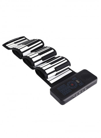 Portable Foldable Electronic Soft Keyboard Kid Music Toy