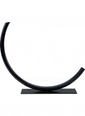 Arch Metal Thin Semicircle Black