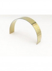 Golden arch metal semicircle Gold