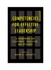 Competencies For Effective Leadership: A Framework For Assessment, Education, And Research Hardcover English - 28 May 2019