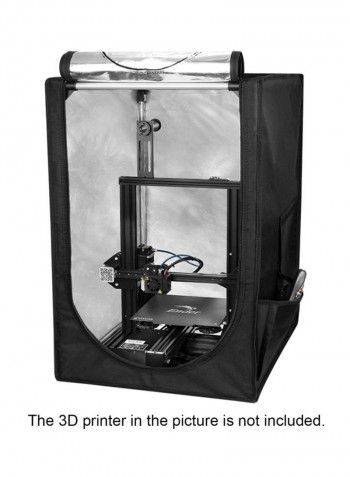 Fireproof Protective 3D Printer Enclosure Cover Black