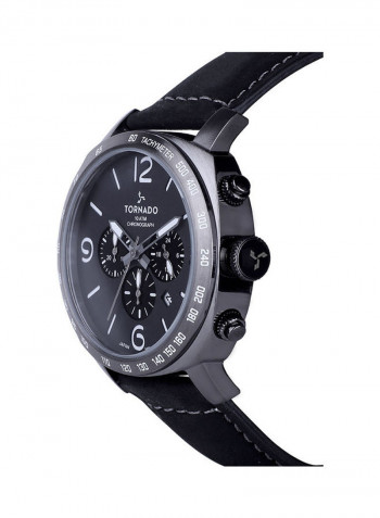 Men's Chronograph Black Dial Watch - T9102-XLBB