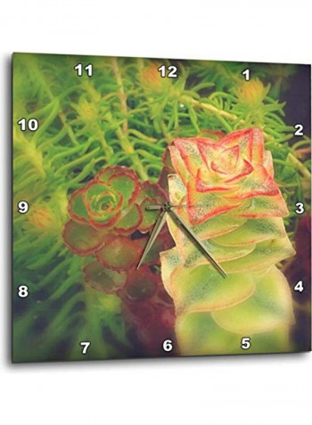 Wall Clock Multicolour 15x15inch