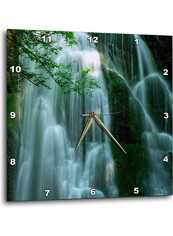 Waterfalls Wall Clock Multicolour 15x15inch
