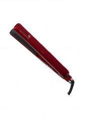 Digital Nano Flat Iron Straightener Red/Black/Silver