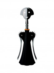 Anna Gili Corkscrew Black/Silver 9.05x2.75inch
