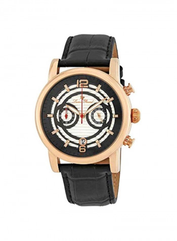Men's Water-Resistant Chronograph Watch LP-14084-RG-02S