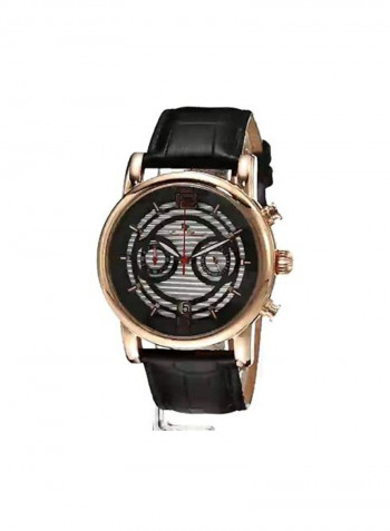 Men's Water-Resistant Chronograph Watch LP-14084-RG-02S