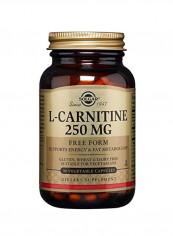 L-Carnitine Dietary Supplement 250mg - 90 Vegetable Capsules