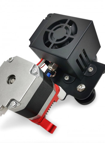 Replacement Filament Extruder Drive Feeding Kit 13.7 x 8.1cm Black/Silver