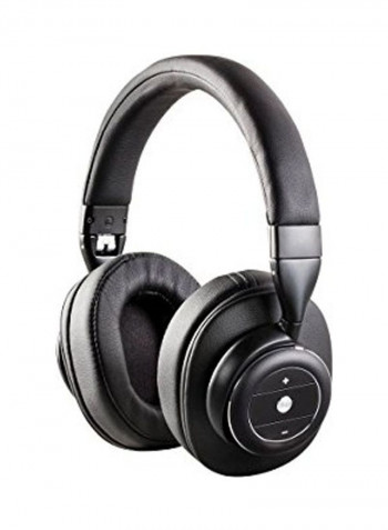 Active Noise Cancelling Bluetooth Wireless Headphones Black