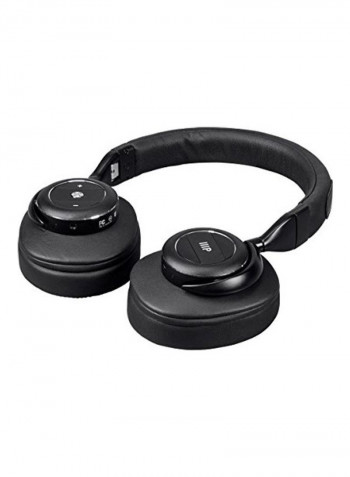 Active Noise Cancelling Bluetooth Wireless Headphones Black