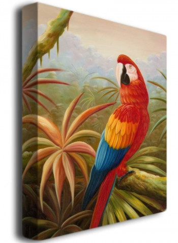 Rain Forest Canvas Wall Art Multicolour 18 x 24inch