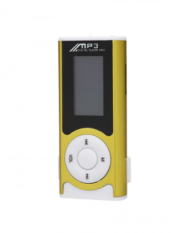 Mini Clip MP3 Digital Music Player V4248YGR Yellow