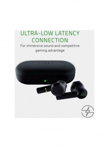 RZ12-02970100-R3G1 Hammerhead True Wireless Bluetooth Earbuds, Water Resistant Black/Green