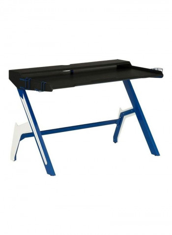 Ultimate Gaming Table Blue/Black/White