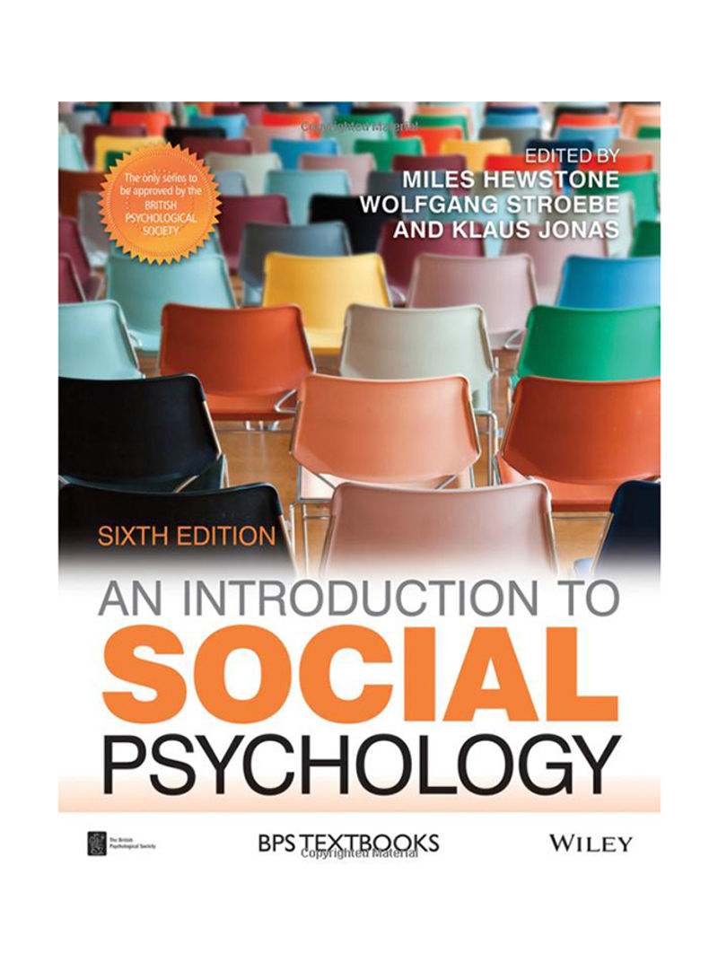 An Introduction To Social Psychology Paperback 6