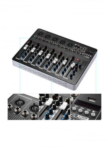 Bluetooth 7-Channel Audio Mixer I2145EU-A Black