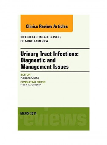 Urinary Tract Infections Hardcover English by Kalpana Gupta