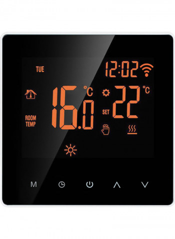 Digital Wi-Fi Smart Thermostat Temperature Controller Black