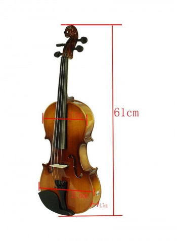 Full Size Acoustic EQ Electric Violin Fiddle Kit