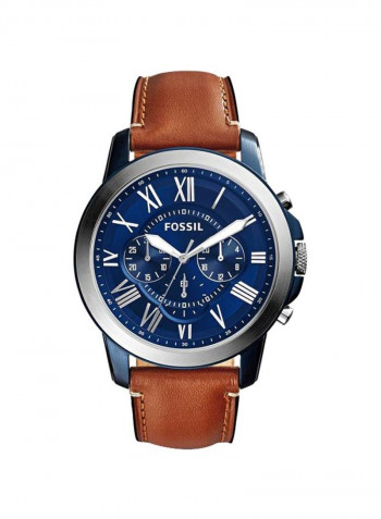 Men's Leather Analog Watch FS5151