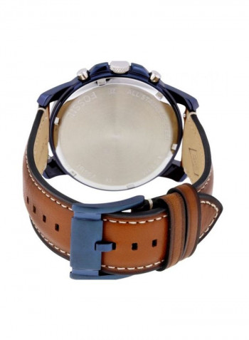 Men's Leather Analog Watch FS5151