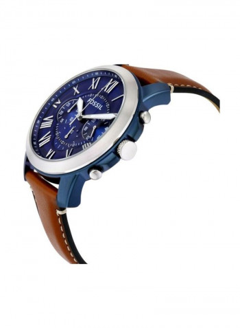Men's Leather Analog Watch FS5151