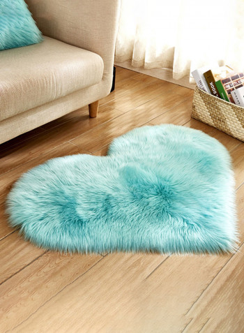 Anti-Skid Soft Area Rug Light Blue L