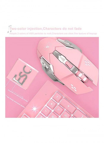 Rechargeable Keyboard And Mouse With Receiver