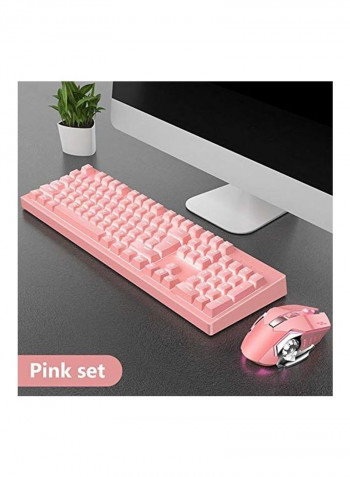 Rechargeable Keyboard And Mouse With Receiver
