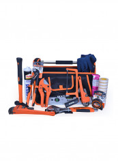 Bundle Offer Tool Bag With Plumbing Tools And Silicone For Home Application And DIY Hobbies Multicolour