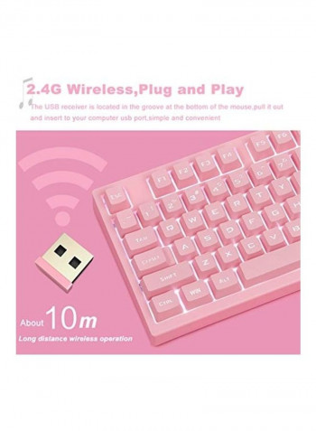 Rechargeable Gaming Keyboard And Mouse
