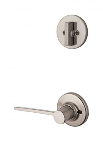 Non-Turning Door Lever Silver 5.6x3.7x3.5inch