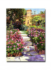 The Five Steps Canvas Wall Art multicolour 18 x 24inch