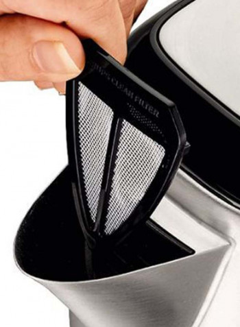 Electric Coffee Kettle 1.7L 1.7 l 10386689 Silver/Black