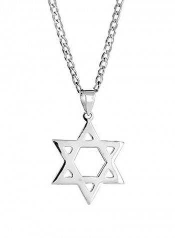 Sterling Silver Metal Pendant Necklace