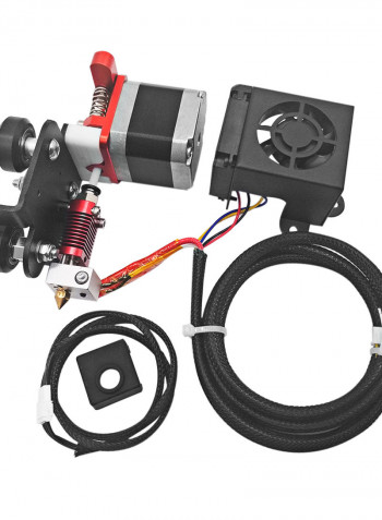Replacement Filament Extruder Drive Feeding Kit 13.7 x 8.1cm Black
