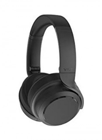 Wireless Bluetooth Over-Ear Headphones With Mic Black