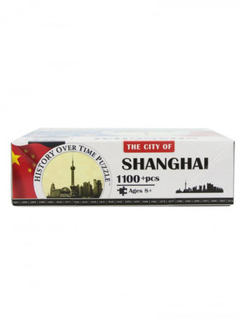 1100-Piece Shanghai China Time Puzzle