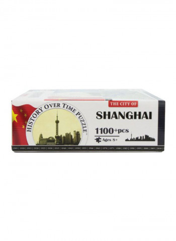 1100-Piece Shanghai China Time Puzzle