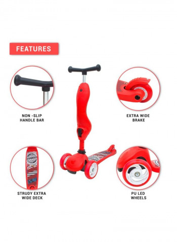 2 In 1 Folding Kick Tricycle