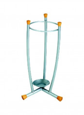 Slim Umbrella Stand Grey/Orange 23.625x9.83inch reviews Slim Umbrella Stand Grey/Orange 23.625x9.83inch