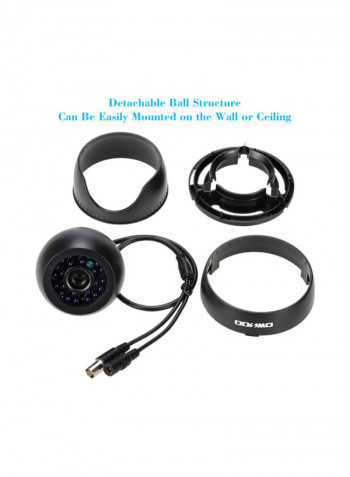 4-Piece 800TVL Security Surveillance Kit